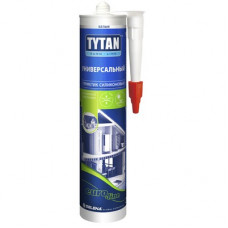 Герметик TYTAN Euro-Line силиконовый универсальный белый 290мл